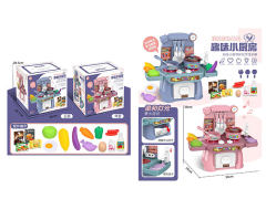 Water Kitchen Set W/L_S(2C) toys