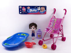 Tub Set & Go-Cart(2C) toys