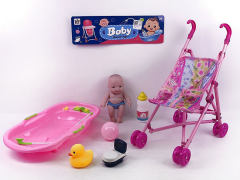 Tub Set & Go-Cart(2C) toys