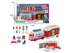 Fashion Bus & Helicopter toys