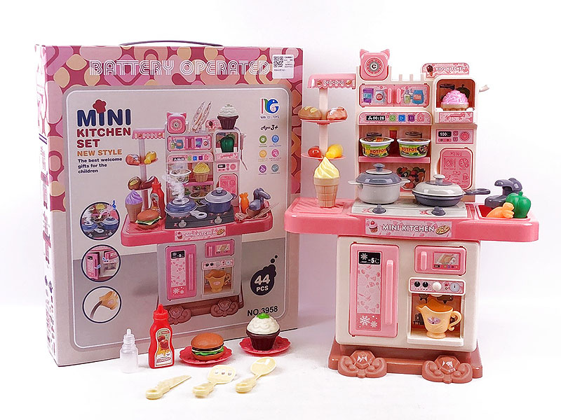 Spray Kitchen Set W/L_M toys