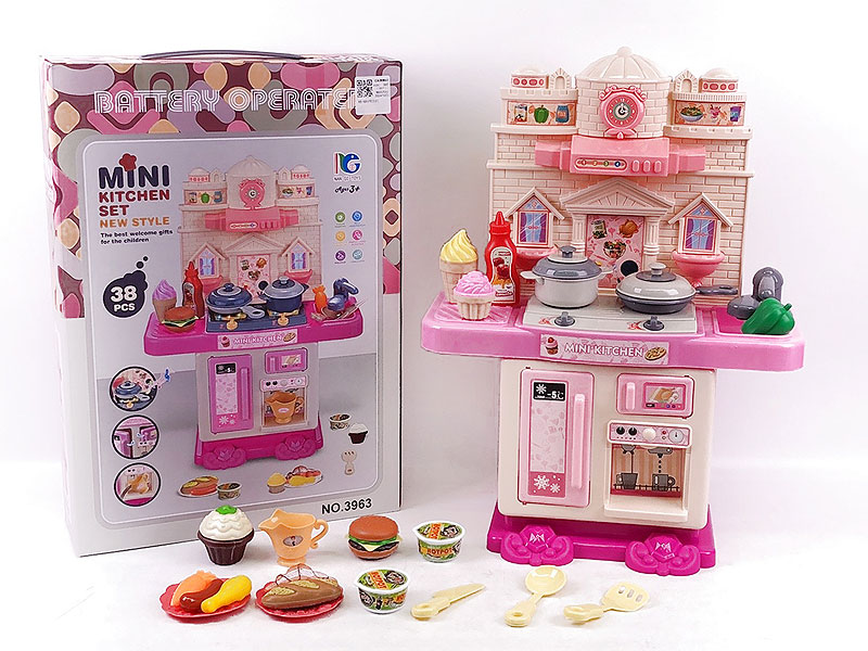 Kitchen Set W/L_M toys