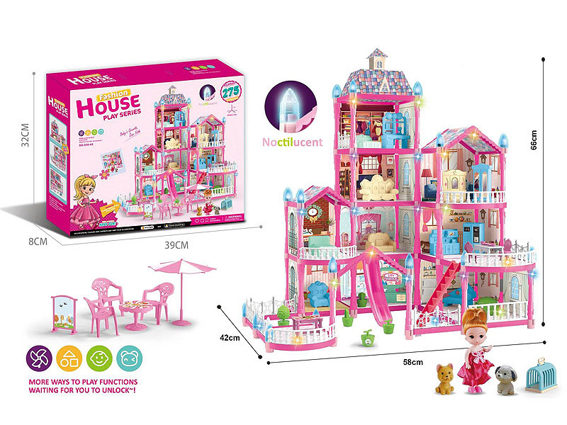 Villa Set W/L toys