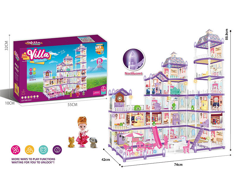 Villa Set W/L toys