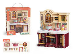 Kitchen Set W/L_S toys