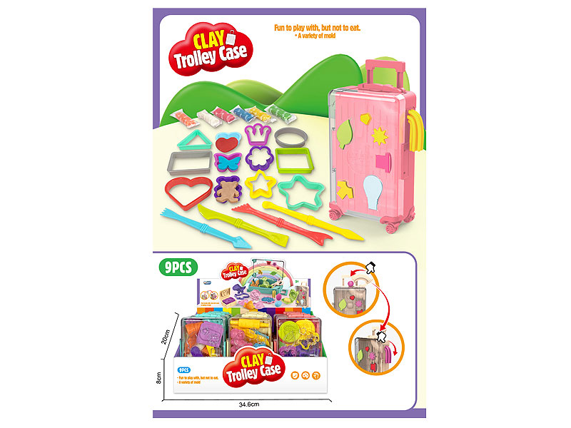 Clay Figure Tool Set(9in1) toys