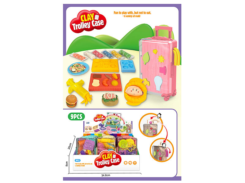 Clay Figure Tool Set(9in1) toys