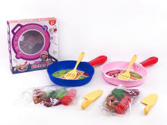 Kitchen Pan Set W/L(2C) toys