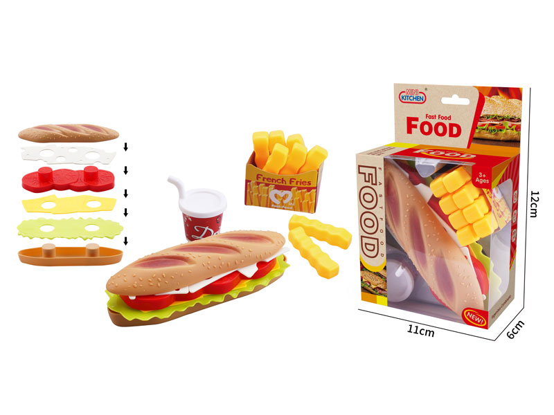 Hamburger Set toys