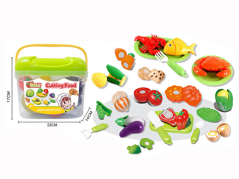 Cut Vegetables & Seafood Set toys