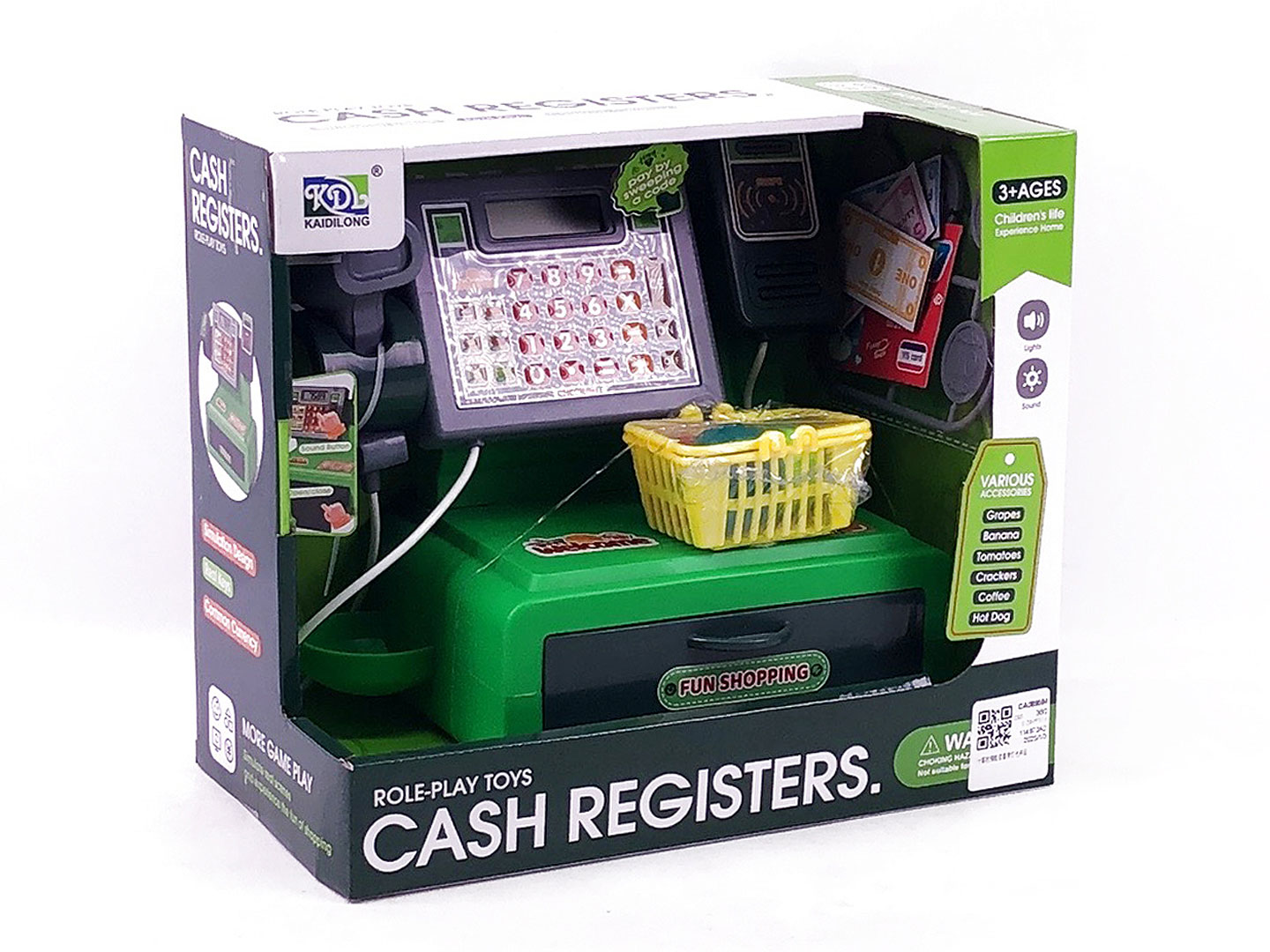 Cash Register Set W/L_S toys