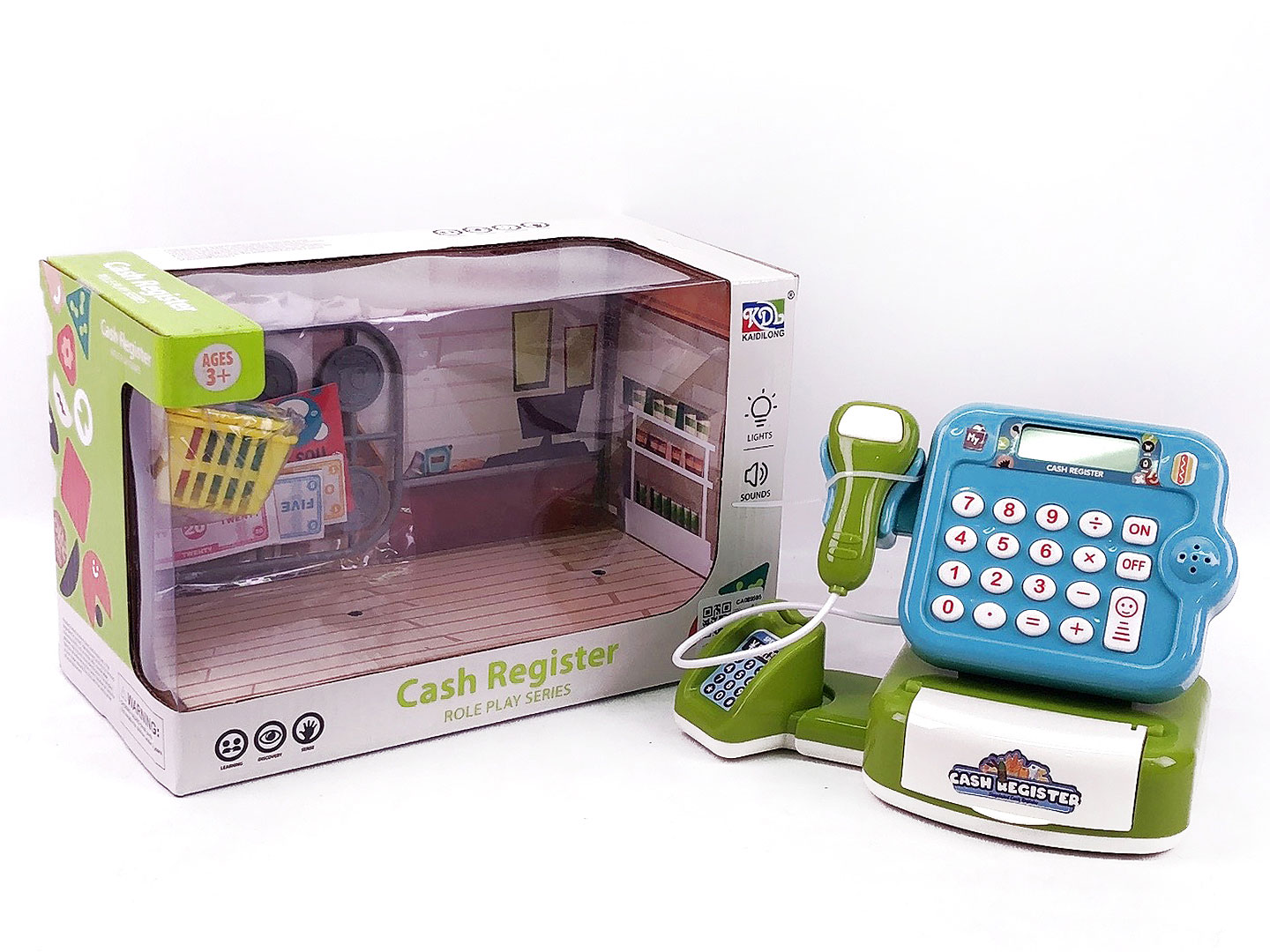 Cash Register Set W/L_S toys