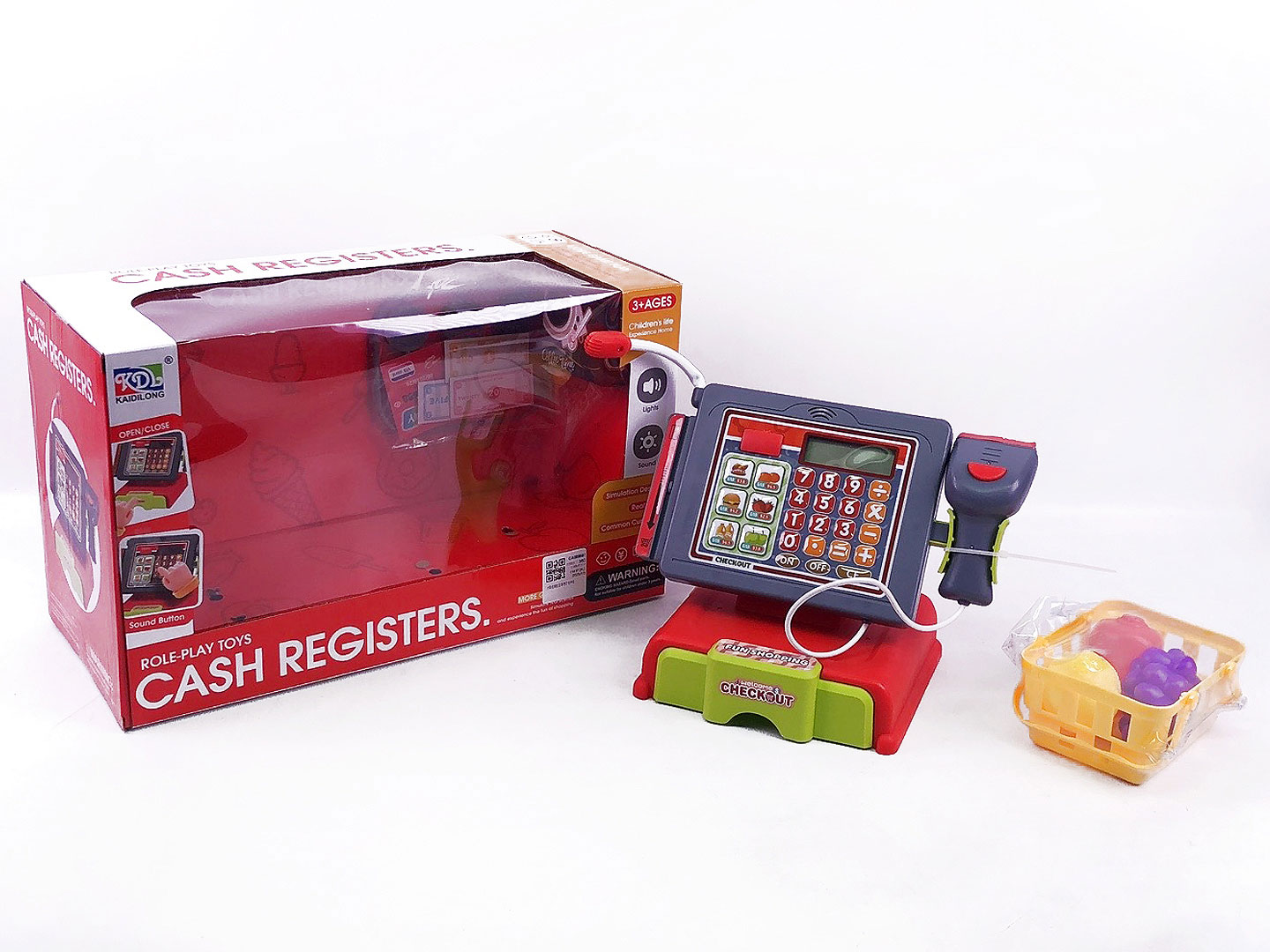 Cash Register Set W/L_S toys