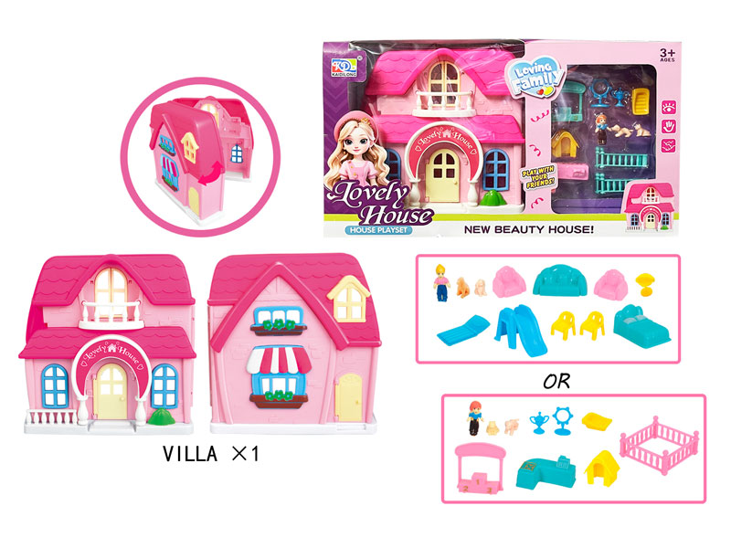 Villa Set(2S) toys