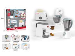 B/O Beat Up Machine & Juice Machine & Bread Machine & Coffee Maker toys