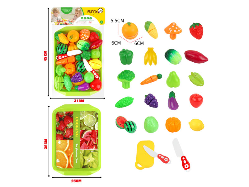 Cutting Fruit & Vegetables Set toys