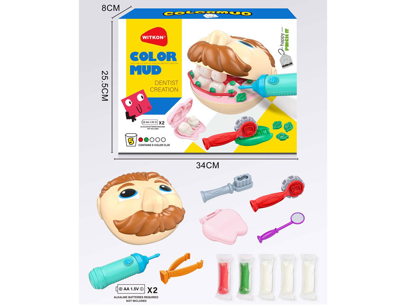 Clay Figure Tool Set toys