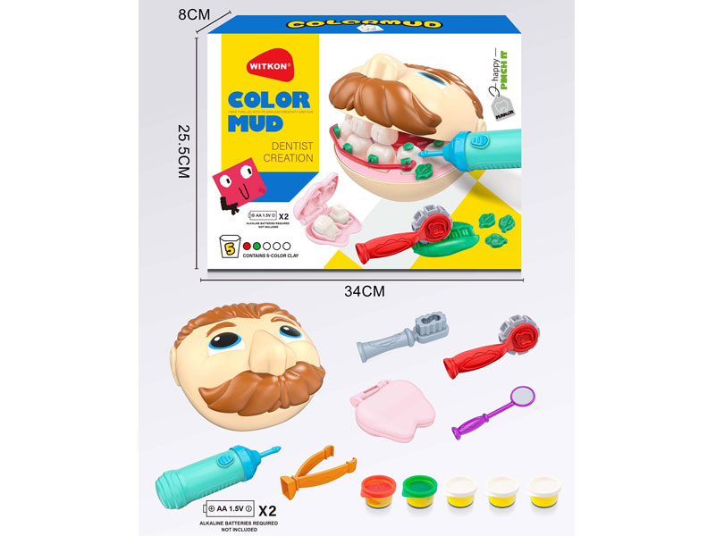 Clay Figure Tool Set toys