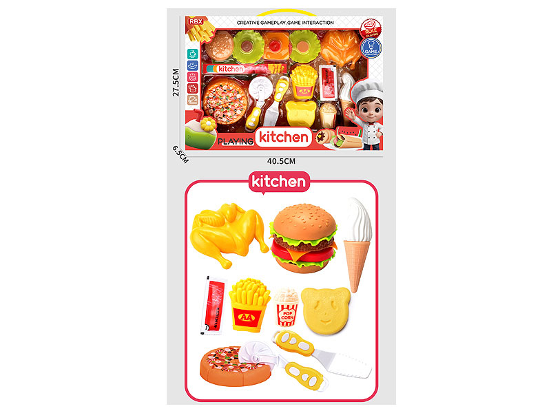 Pizza Burger Set toys