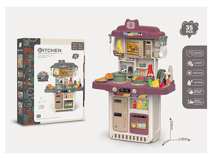 Kitchen Set W/L_M toys