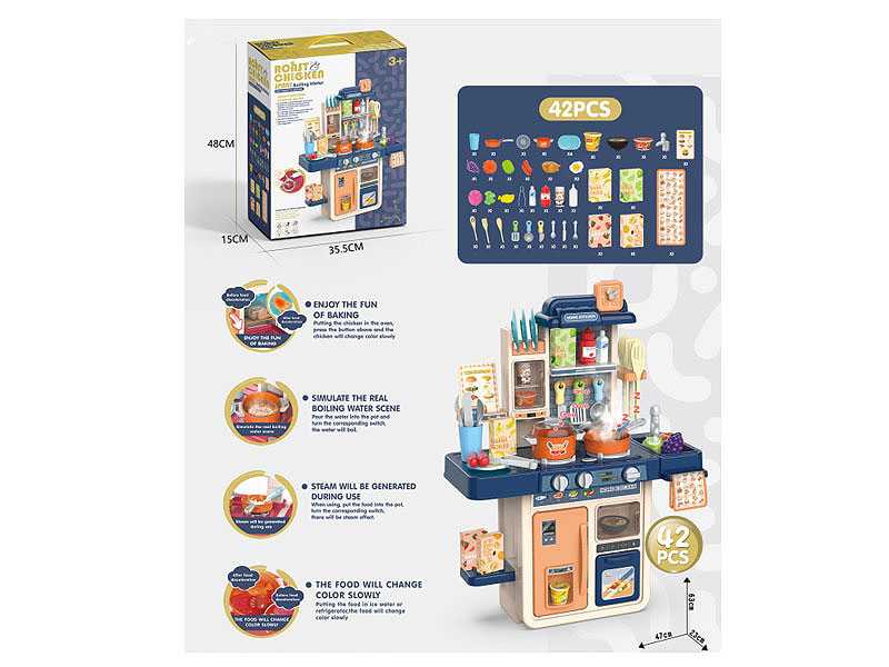 Kitchen Set W/L toys