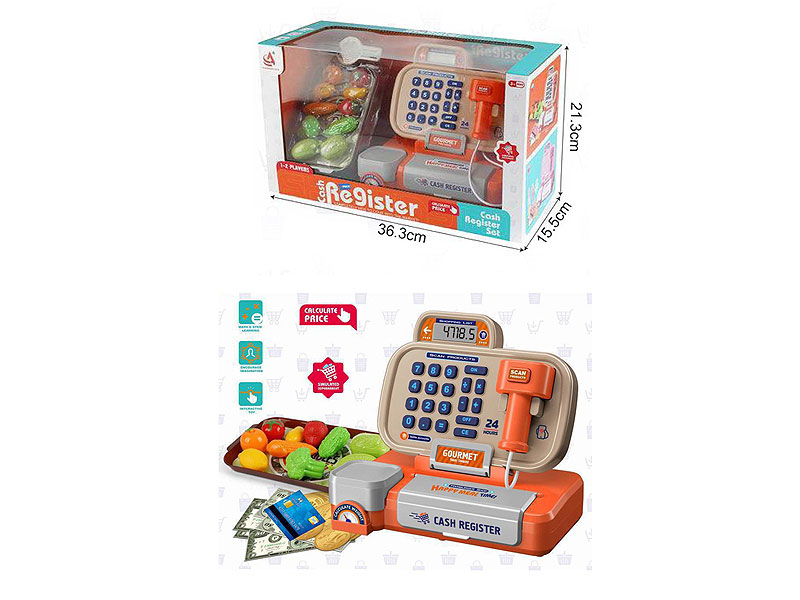 Cash Register Set W/L_S toys