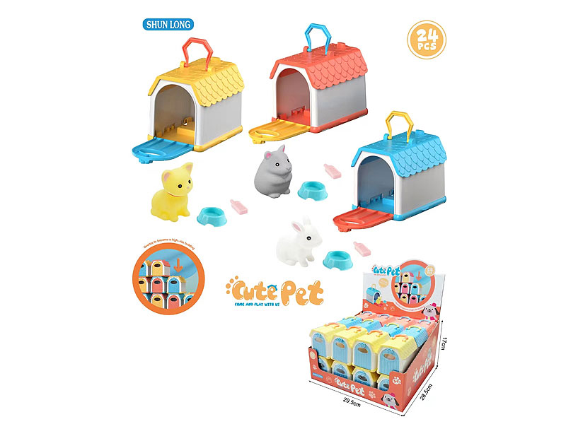Pet Cage(24in1) toys