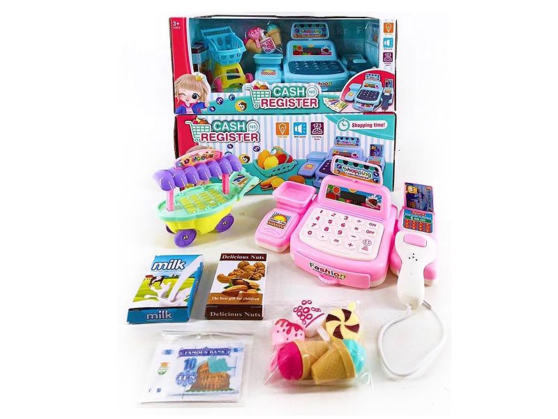 Cash Register Set W/L_S(2C) toys
