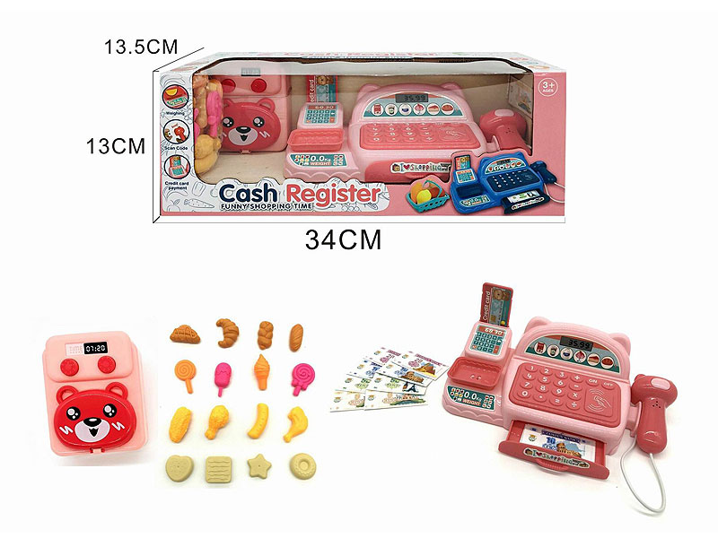 Cash Register Set W/L_M toys