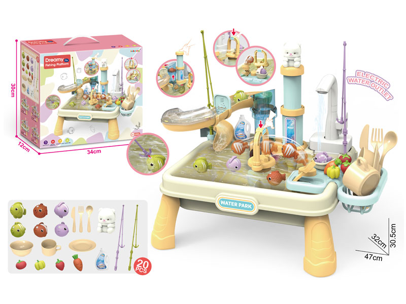 B/O Wash Basin Set toys
