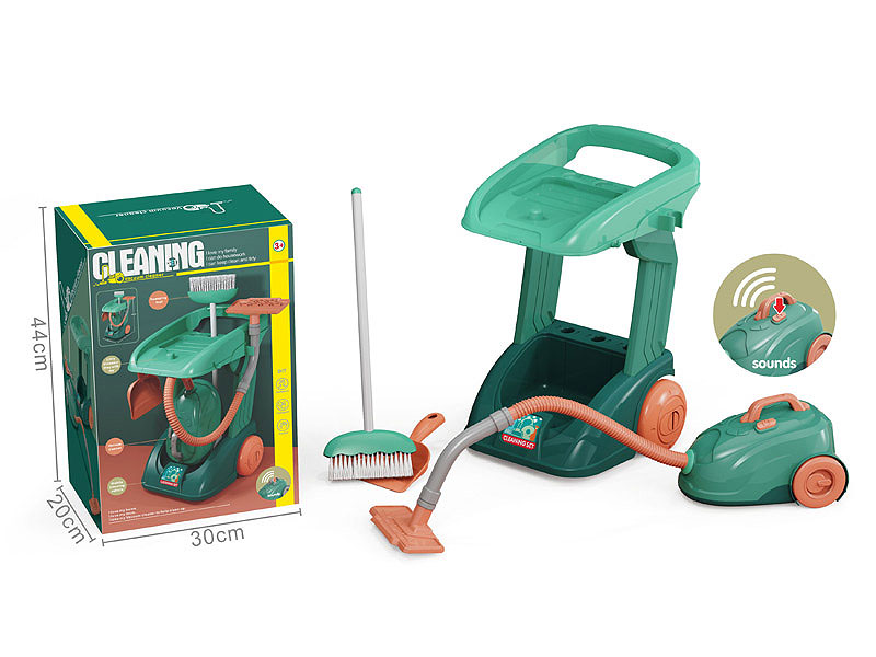 Cleanness Tool & B/O Vacuum Cleaner toys