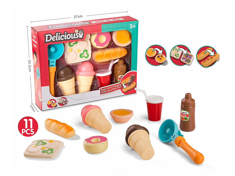 Color Changing Food Set toys