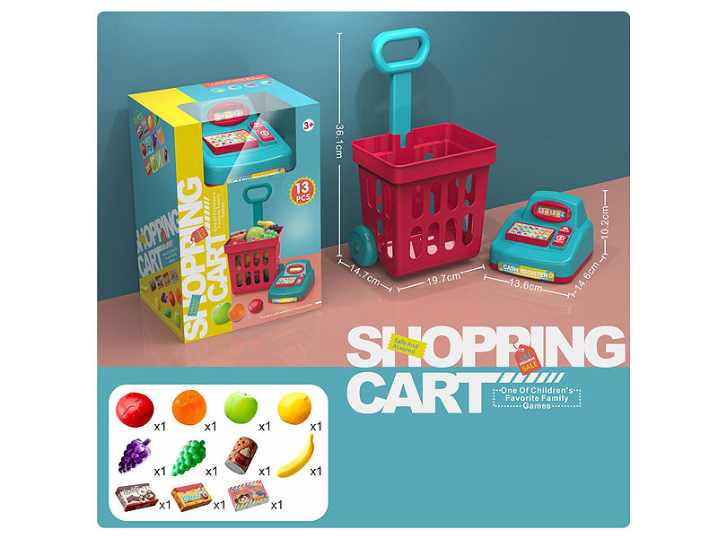 Shopping Car & Cash Register toys