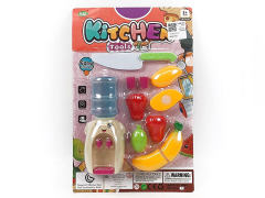 Water Dispenser & Cut Fruit toys