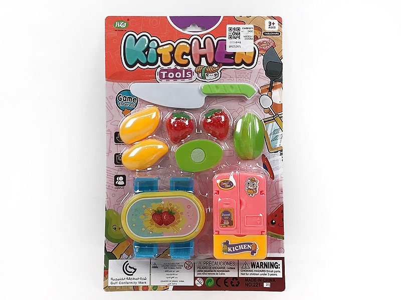 Cut Fruit & Refrigerator toys