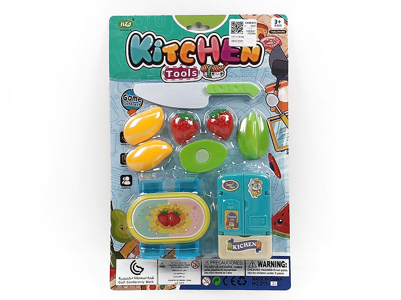 Cut Fruit & Refrigerator toys