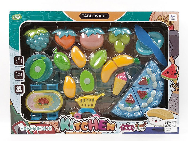 Cut Fruit & Cake Set toys