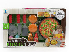 Hamburger Pizza Set