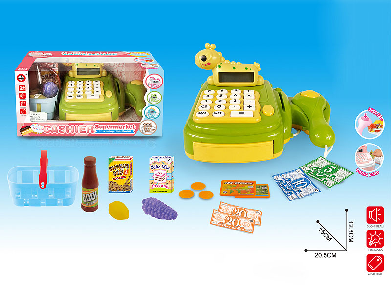 Deer cash register set toys