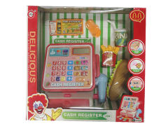 Hamburger Shop Home Furnishing Cash Register Set toys