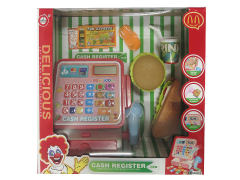 Hamburger Shop Home Furnishing Cash Register Set toys