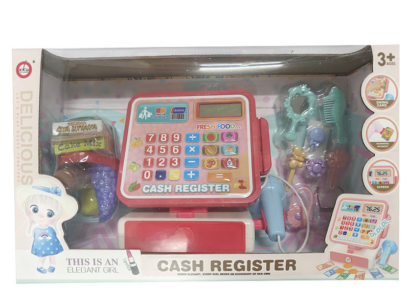 Jewelry Store Play Home Cash Register Set toys