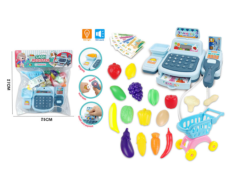 Cash Register Set W/L_S toys