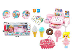 Cash Register Set W/L_S toys