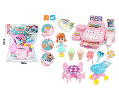 Cash Register Set W/L_S toys