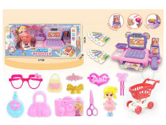 Cash Register Set W/L_S toys