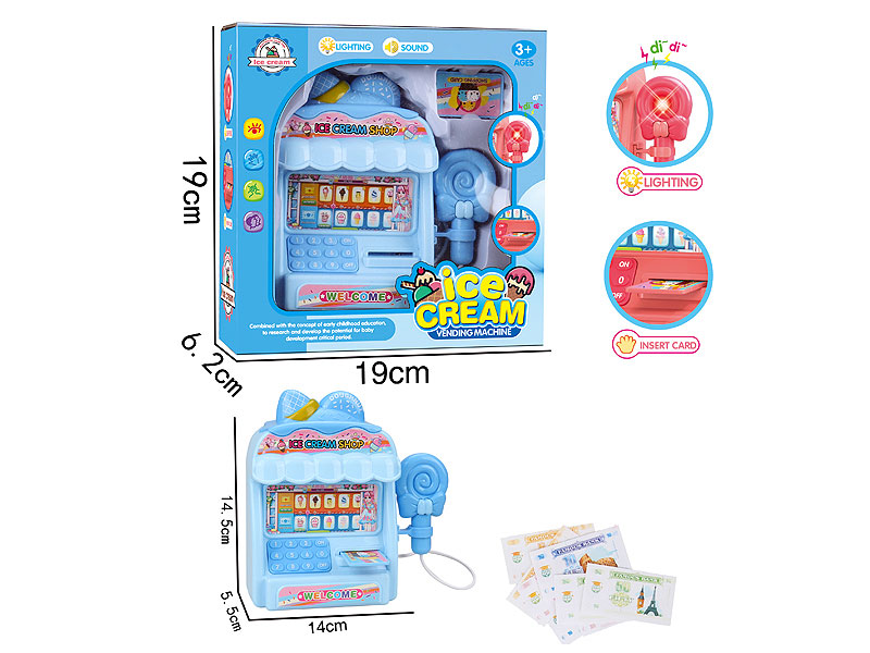 Cash Register Set W/L_S toys