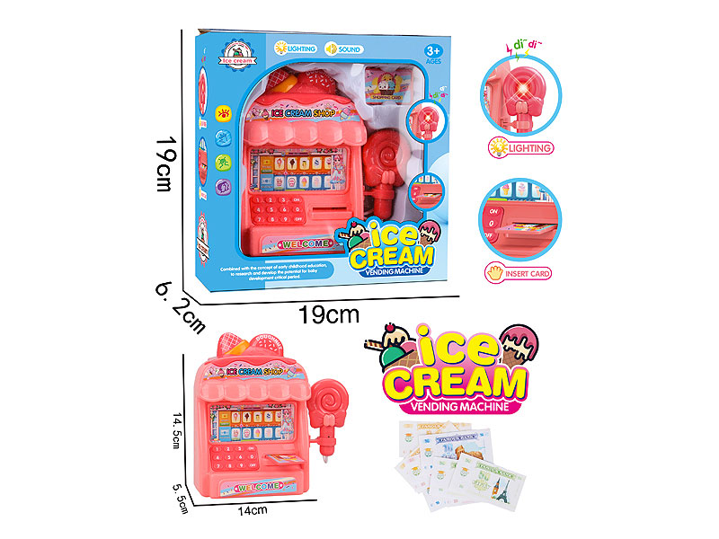 Cash Register Set W/L_S toys