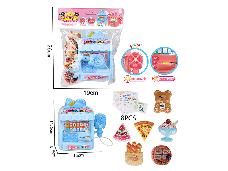 Cash Register Set W/L_S toys