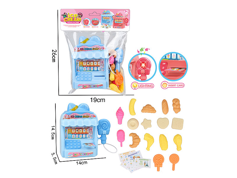 Cash Register Set W/L_S toys